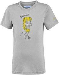 Koszulka t-shirt Columbia Mini Ridge Tee szary 116/122 - Columbia