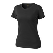 Koszulka T-Shirt DAMSKI - Bawełna - Czarna XL