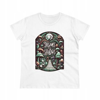 Koszulka T-shirt damski nadruk DREAMS IN THE SHADOWS L - slavmod