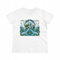 Koszulka T-shirt damski nadruk SŁOWIAŃSKA BOGINI DODOLA M