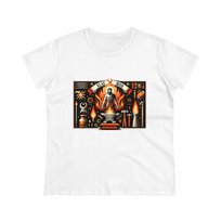 Koszulka T-shirt damski nadruk SŁOWIAŃSKI BÓG SWAROŻYC XL