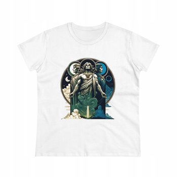 Koszulka T-shirt damski nadruk SŁOWIAŃSKI BÓG TRIGLAW L - slavmod