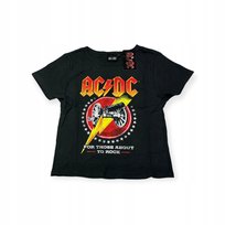 Koszulka T-shirt damski okrągły dekolt AC/DC M AC/DC