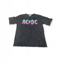Koszulka T-shirt damski okrągły dekolt AC/DC XL Stradivarius