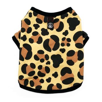 Koszulka T-shirt dla Psa Leopard Psiakrew, panterkowy wzór-M - Psiakrew
