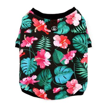 Koszulka T-shirt dla Psa Tropical Monstera Psiakrew-L - Psiakrew