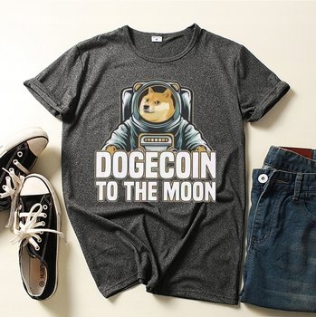 Koszulka T-Shirt Dogecoin To The Moon Krypto 04Xl - Inna marka