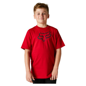 Koszulka T-Shirt FOX JUNIOR LEGACY FLAME, kolor czerwony rozmiar YXL - Fox