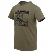 Koszulka T-Shirt Get some! Helikon-Tex Bawełna 100% Olive Green 3XL Helikon-Tex