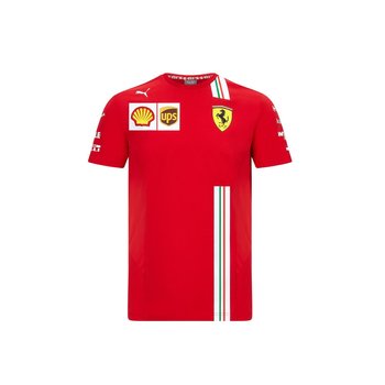 Koszulka T-shirt męska Leclerc Team Ferrari F1 2021 - XL - Scuderia Ferrari F1 Team