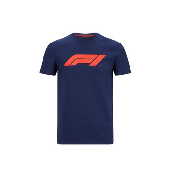 Koszulka T-shirt męska Logo granatowa Formula 1 2021 - M - FORMULA 1