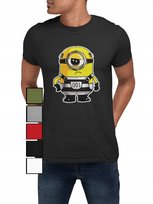 KOSZULKA T-SHIRT MĘSKA Z NADRUKIEM MINIONKI GRU DRU BAJKA -XL