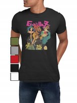 Koszulka T-Shirt Męska Z Nadrukiemdla Fana Gorillza Muzyka Różne Wzory - M Inna marka