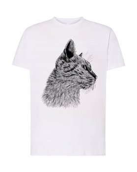 Koszulka T-Shirt nadruk duży KOT Rozm.XL - Inna marka
