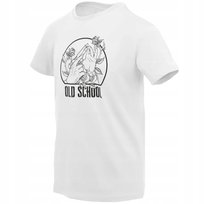 Koszulka T-Shirt Old school Helikon-Tex Bawełna 100% White S Helikon-Tex