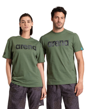 Koszulka T-Shirt sportowy na trening na co dzień Arena Unisex Logo R.M - Arena