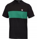 Koszulka tenisowa Fila T-shirt Bosse czarno-zielona M - Fila