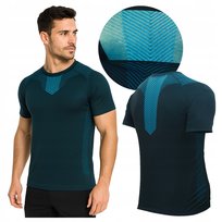 KOSZULKA TERMOAKTYWNA męska krótki rękaw Lekka Szybkoschnąca Elastyczna M