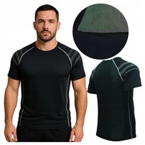 KOSZULKA TERMOAKTYWNA męska krótki rękaw Szybkoschnąca Bardzo Lekka MESH