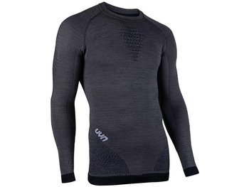 Koszulka termoaktywna męska UYN FUSYON  UW Shirt Grey York/Aviol/White 2021 - UYN