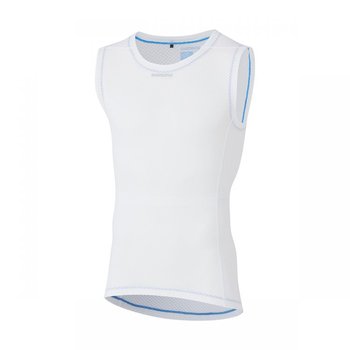 Koszulka termoaktywna Shimano Sleeveless Mesh | WHITE XXL - Shimano