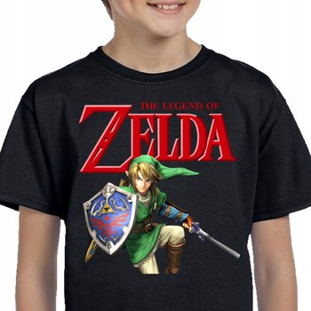 Koszulka The Legend Of Zelda Gra 140 Czarna 3311 - Inna marka