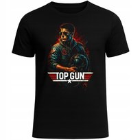 KOSZULKA TOP GUN TOM CRUISE SAMOLOT NADRUK 3D FILM PREZENT BAWEŁNIANA M Szumila
