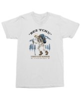 Koszulka trekkingowa BEZ TCHU za chwilkę Was dogonię Biała L