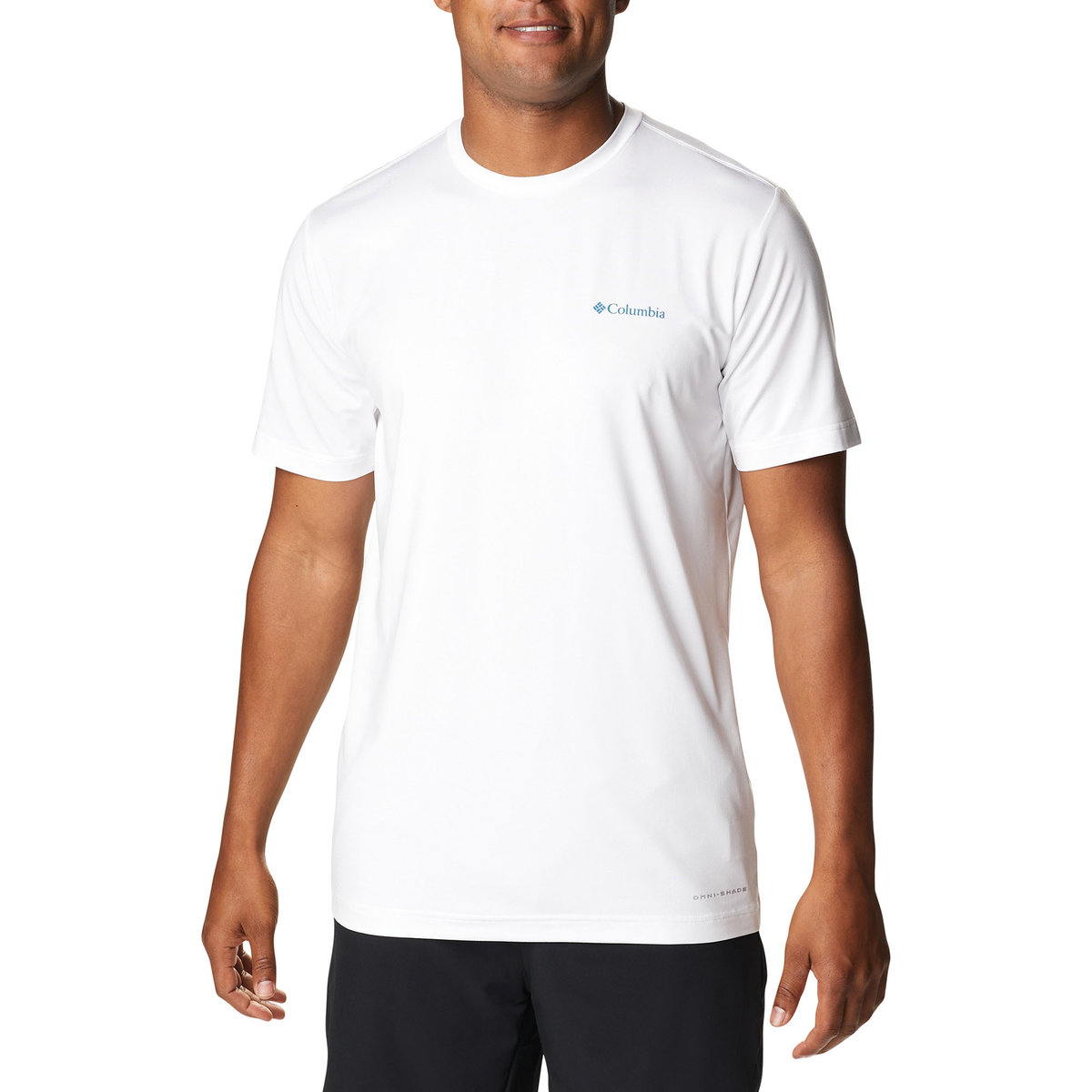 Koszulka trekkingowa męska Columbia Tech Trail Graphic Tee biała ...