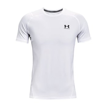 Koszulka treningowa męska Under Armour HeatGear Armour Fitted biała 1361683 XL - Under Armour