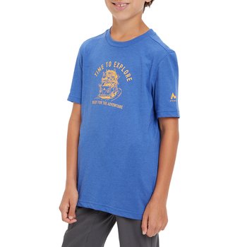 Koszulka Turystyczna Dla Chłopców Mckinley Zorma Iii 422078 R.140 - McKinley