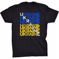 Koszulka Ukraina Flaga Herb Wspieram Ukrainę GILDAN