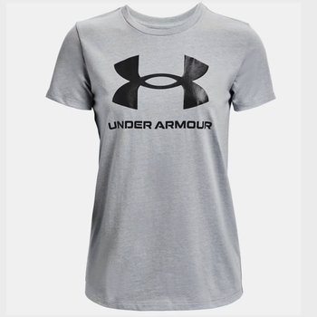 Koszulka Under Armour Live Sportstyle Graphic SS W 1356305 (kolor Szary/Srebrny, rozmiar M) - Under Armour