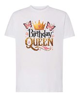 Koszulka Urodziny Królowa Queen Impreza Prezent Biały M