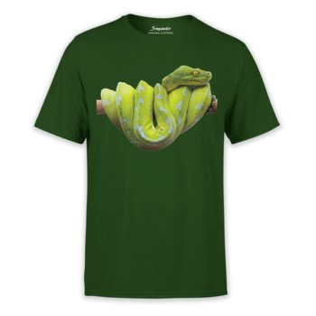 Koszulka wąż pyton zielony-5xl - 5made