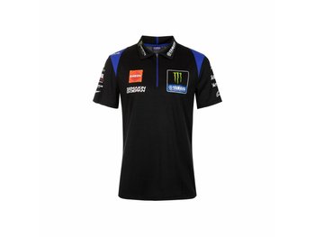 Koszulka Yamaha MotoGP 22 REPLICA TEAM POLO MEN, kolor czarny, rozmiar L - Yamaha