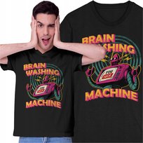 Koszulka YouTube Pranie Mózgu Brain Wash Robot Media Społecznościowe TV