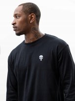 Koszulka Z Długim Rękawem Męska Czarna Longsleeve Marvel Punisher Logo Xl Marvel