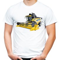Koszulka z kombajnem New Holland kombajn L JHK