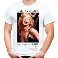 Koszulka z Marilyn Monroe laugh męska XL JHK