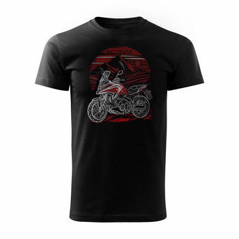 Koszulka z motocyklem na motor Honda NC 750 X NC750X męska czarna REGULAR-XL - Inna marka