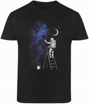 Koszulka z Nadrukiem Astronauta śmieszna grafika Nasa art Tshirt R-S A933 DonWitold