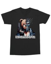 Koszulka z nadrukiem Bearminator miś Terminator Misio Czarna M