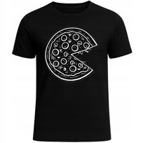 KOSZULKA Z NADRUKIEM DLA PAR MATCHING MOTYW PIZZA SUPER NA PREZENT HIT XXL Szumila