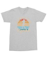 Koszulka z nadrukiem Fitness Zumba Taniec na Trening Siłownię Szara XL