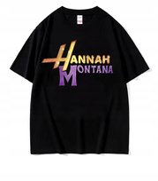 KOSZULKA Z NADRUKIEM MĘSKA ŚMIESZNA T-SHIRT HANNAH MONTANA r. L #3 Atram