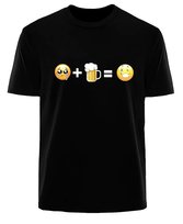 KOSZULKA Z NADRUKIEM MĘSKA ŚMIESZNA T-SHIRT PIWO PIWKO BEER UŚMIECH r. L # Atram