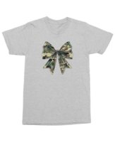 Koszulka z nadrukiem Wojskowa Kokarda Militaria Kamo Wdzięk Szara M