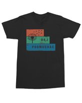 Koszulka z napisem Daj Podmuchać Śmieszna z dystansem Czarna XL