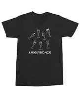 Koszulka z plemnikami A mogły być moje Śmieszny Prezent Czarna M